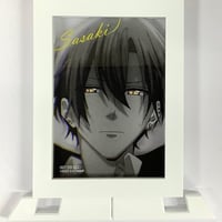 春園ショウ　『佐々木と宮野 ―卒業編―』 発売記念フェア 抽選会　特典　ミニ アート フレーム　佐々木秀鳴【BLグッズ】