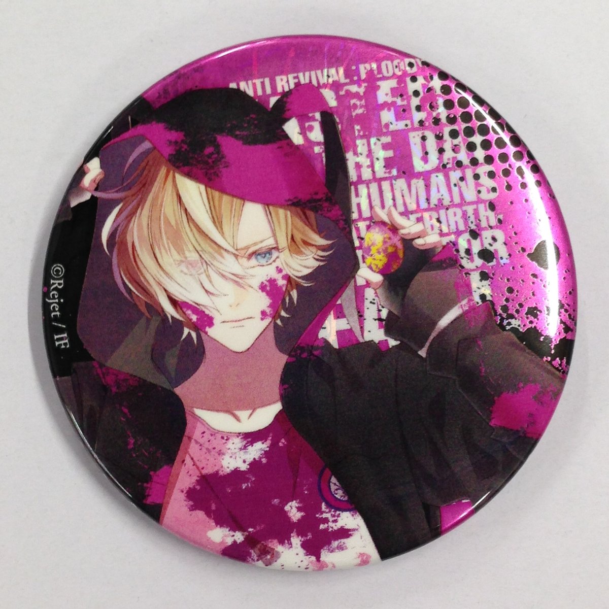 Γ DIABOLIK LOVERS　無神コウ　缶バッジ　ホロ DIABOLIK LOVERS 無神コウ 缶バッジ ホロ | K-BOOKS 池袋 2次元