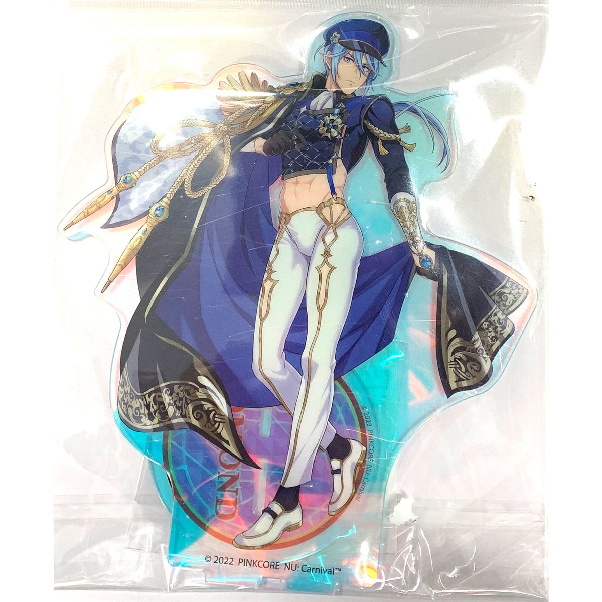 エドモンド　クリアカード　アクリルスタンド　NU:カーニバル　アニメイトカフェ エドモンドクリアカードアクリルスタンドNU:カーニバル
