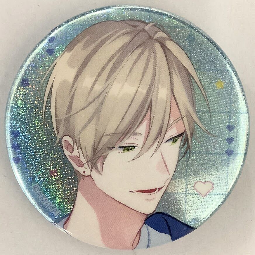 ナカまであいして缶バッジ emoカフェ 百瀬あん ナカまであいして