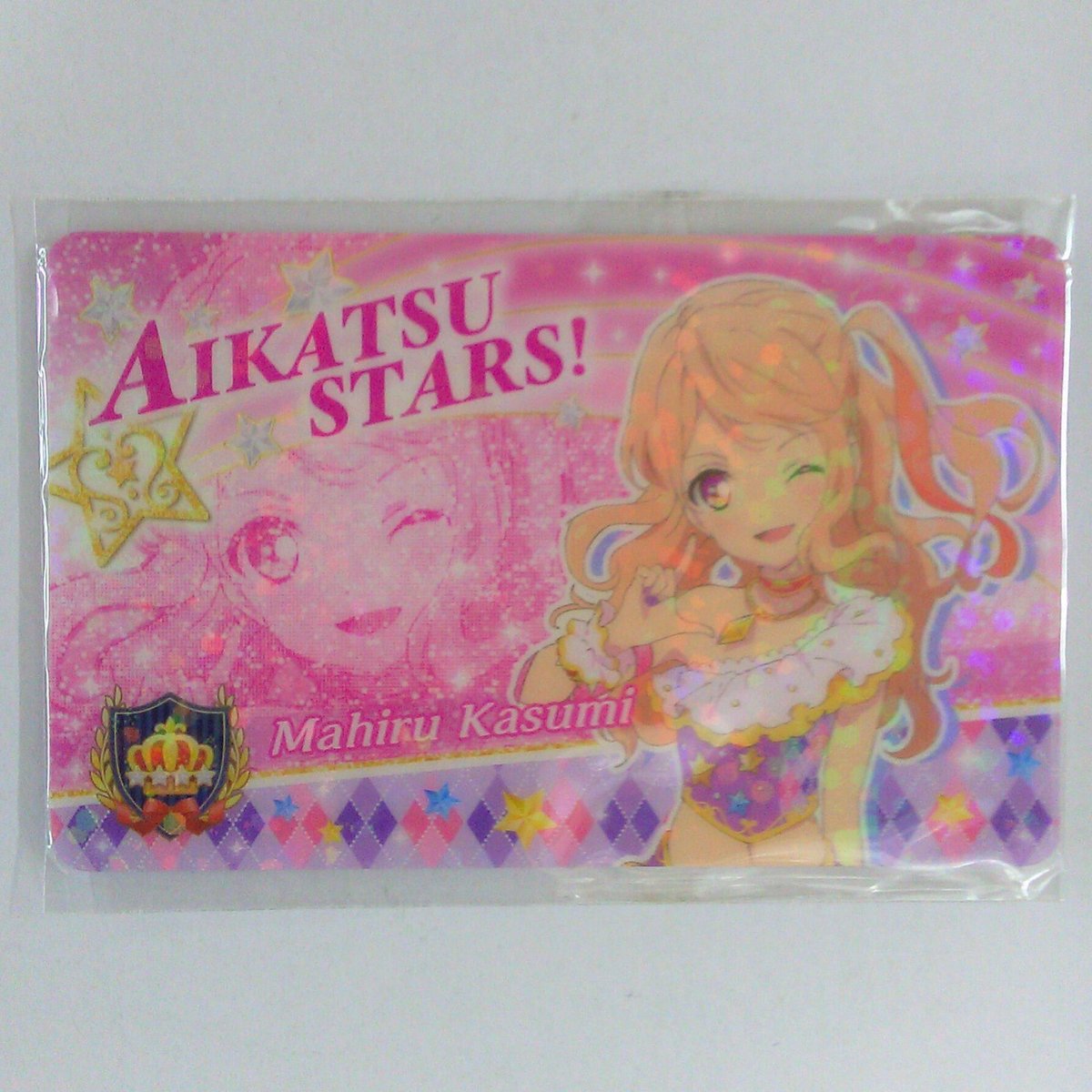 アイカツスターズ缶バッジファン証明書など香澄真昼