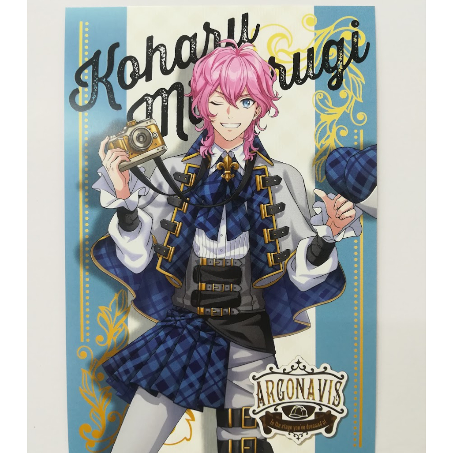 アルゴナビス　御劔虎春　HARU ビッグホロ缶バッジ　アニメイト限定　19点 original