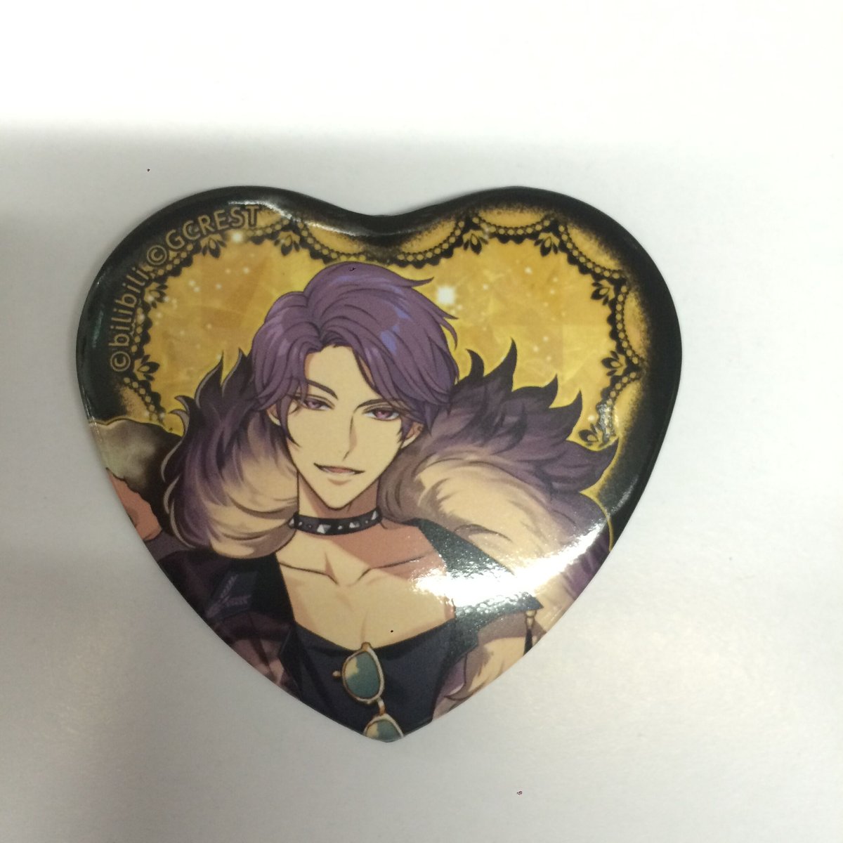 夢職人と忘れじの黒い妖精 ユミル ハート缶バッジ 20点 夢職人と忘れじの黒い妖精 ユミル ハート缶バッジ