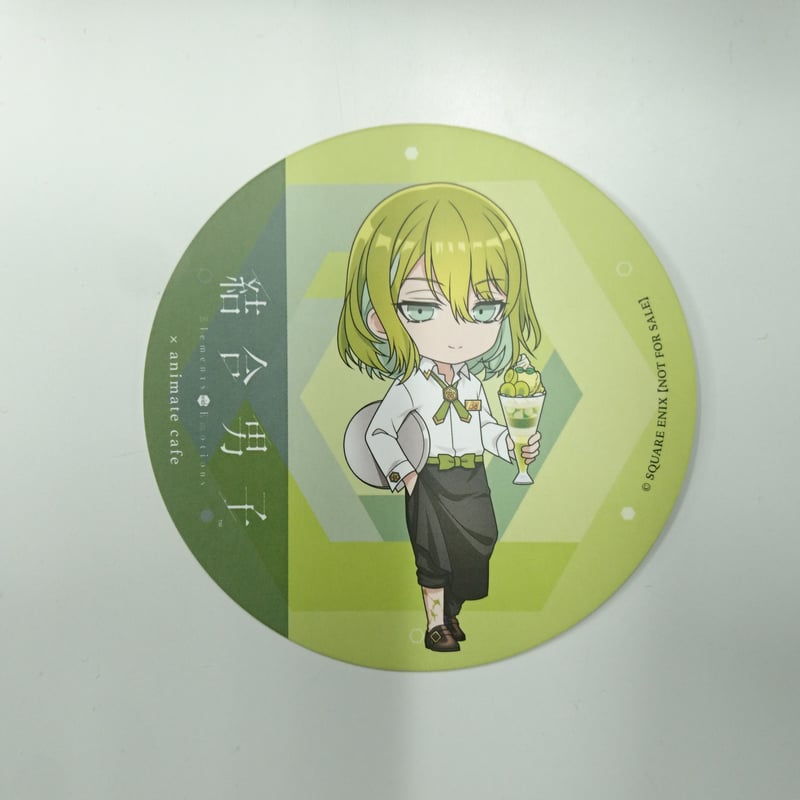 結合男子宇緑四季アニカフェ缶バッジ