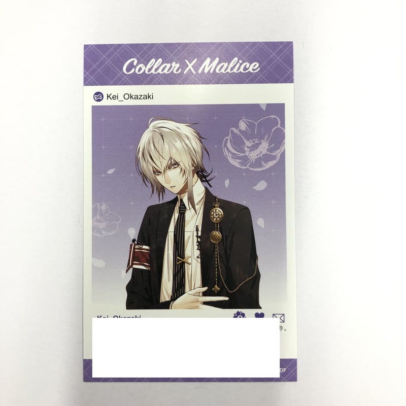 オトパ カラマリ　Collar×Malice アクリルメッセージカード　岡崎契 m51476367162_1.jpg?1723477167