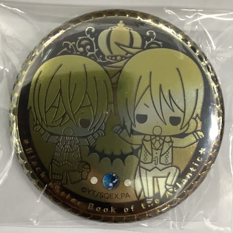 黒執事　コトブキヤ限定　缶バッジ　セバスチャン、シエル 黒執事 コトブキヤ限定 缶バッジ セバスチャン、シエル 黒執事