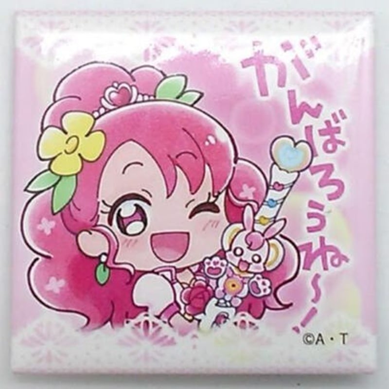 プリキュア　缶バッジ　ポストカード　キュアグレース ヒーリングっどプリキュア』キュアグレース 缶バッジ | K-BOOKS