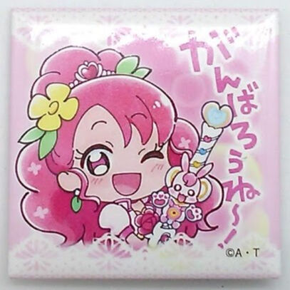 ヒーリングっどプリキュア キュアグレース LINEスタンプ缶バッジ
