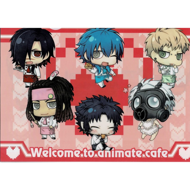 DRAMAtical Murder re:connect 』 アニメイトカフェ A4クリア