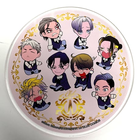 紗久楽さわ 『百と卍』× emo cafe　アクリルコースター　秀吉 貞九郎【BLグッズ】