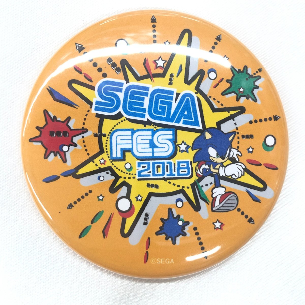 ソニック SEGA FES 2018 缶バッジ | K-BOOKS 池袋 2次元グッズ通販