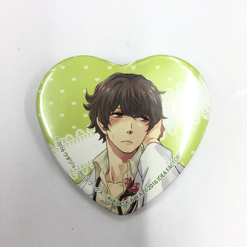 BROTHERS CONFLICT 朝日奈風斗 ハート缶バッジ アニメイト特典
