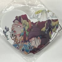 文善やよひ 『鴆 ―ジェン―』　ハート型3WAY クリップ【BLグッズ】
