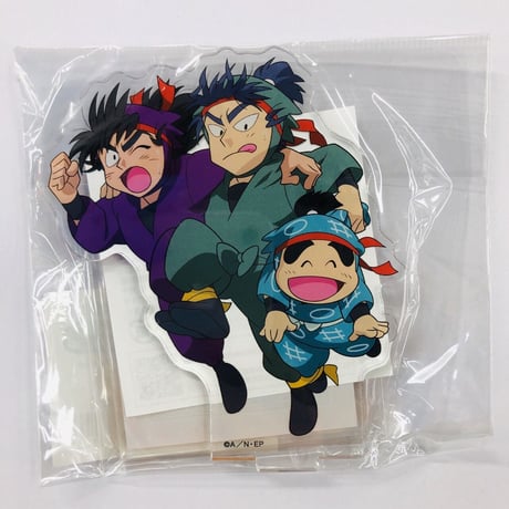 忍たま乱太郎　しんべヱ＆守一郎＆留三郎　アクリルスタンド　運動会