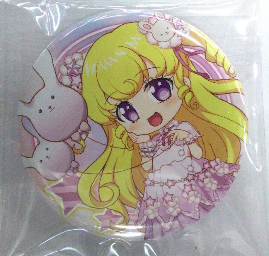 プリパラ 夢川ゆい 缶バッジ アイドルランドプリパラ キャラウムカフェ ミニキャラ缶バッジ 夢川