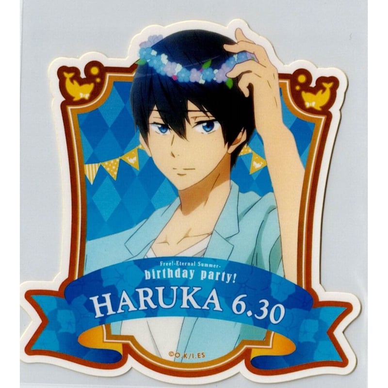 Free! 七瀬遙 BIRTHDAYステッカーコレクション | K-BOOKS 池袋 2次元グ