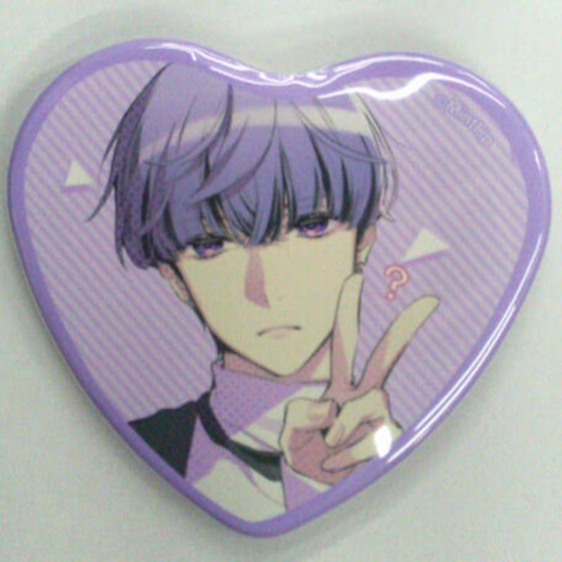 DIG-ROCK(ディグロック) トレーディング ハート缶バッジ 交野響 | K