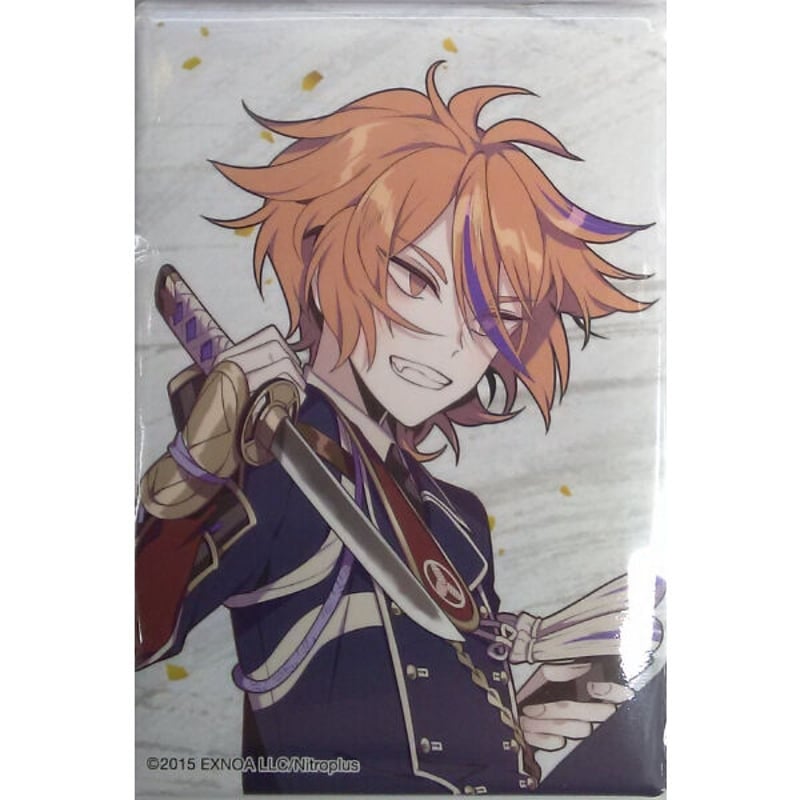 刀剣乱舞 後藤藤四郎 五周年スクエア缶バッジコレクション | K-BOOKS