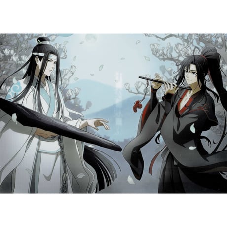 【傷み有り】 墨香銅臭『魔道祖師』　タワーレコード購入特典　A4　クリアファイル【BLグッズ】