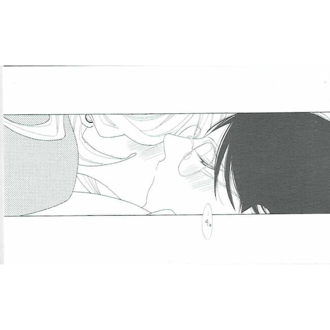 中村明日美子 『同級生』 「blanc」原画展 キスカード【BLグッズ 中村明日美子 『同級生』 「blanc」原画展 キスカード【BLグッズ