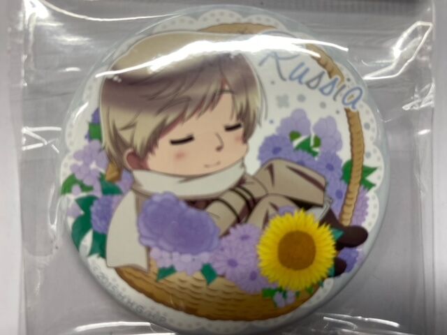 日丸屋秀和 『ヘタリア』 缶バッジ ロシア | K-BOOKS 池袋 2次元