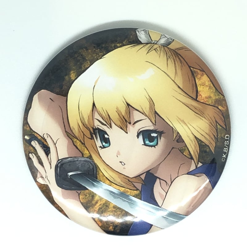 Dr.STONE コハク 缶バッジ | K-BOOKS 池袋 2次元グッズ通販