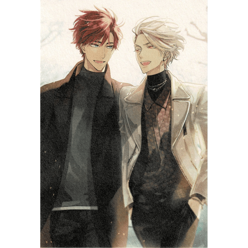 日ノ原巡『セラピーゲーム 』 ポストカード 生嶋静真 三兎湊【BLグッズ