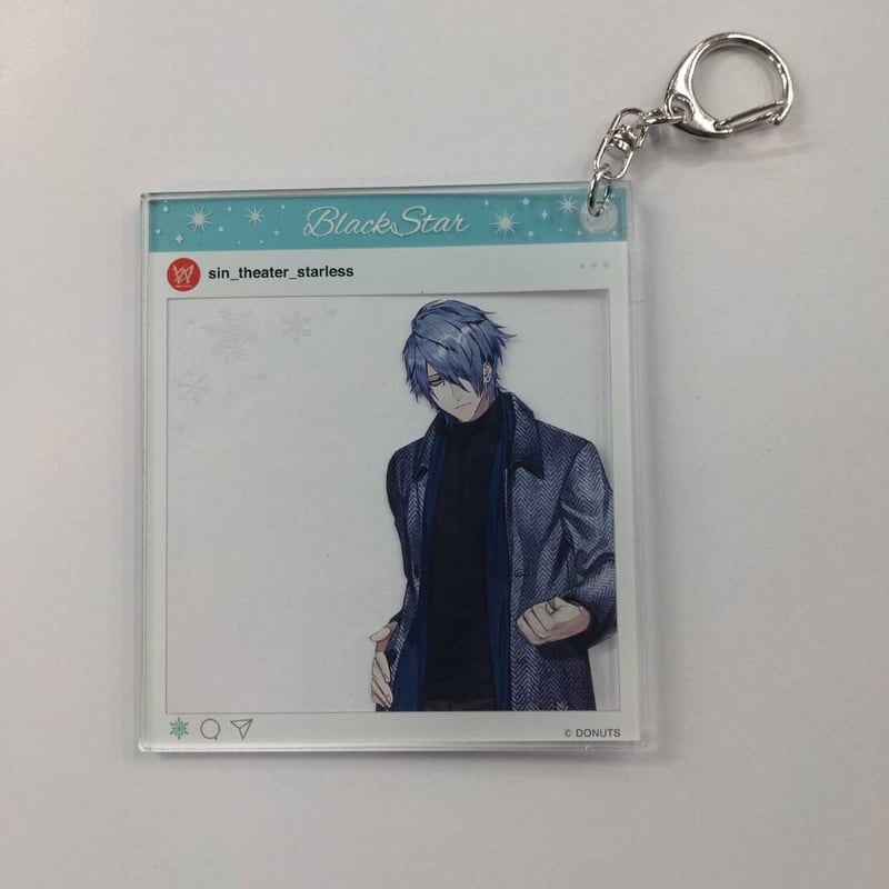 ブラックスター HUBコラボ SNS風アクリルキーホルダー シン | K-BOOKS