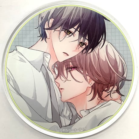 BLグッズ しっけ アクリルコースター グラッテ コースター アクリル しっけ 『セックスドロップ』『しっけ×グラッテ』 アクリル