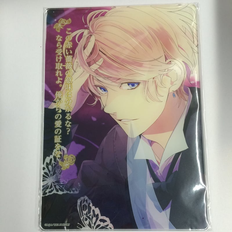 DIABOLIK LOVERS wol 逆巻シュウ アクリルパネル スタンド欠品】DIABOLIK LOVERS 逆巻シュウ A5アクリルパネル | K-BOO