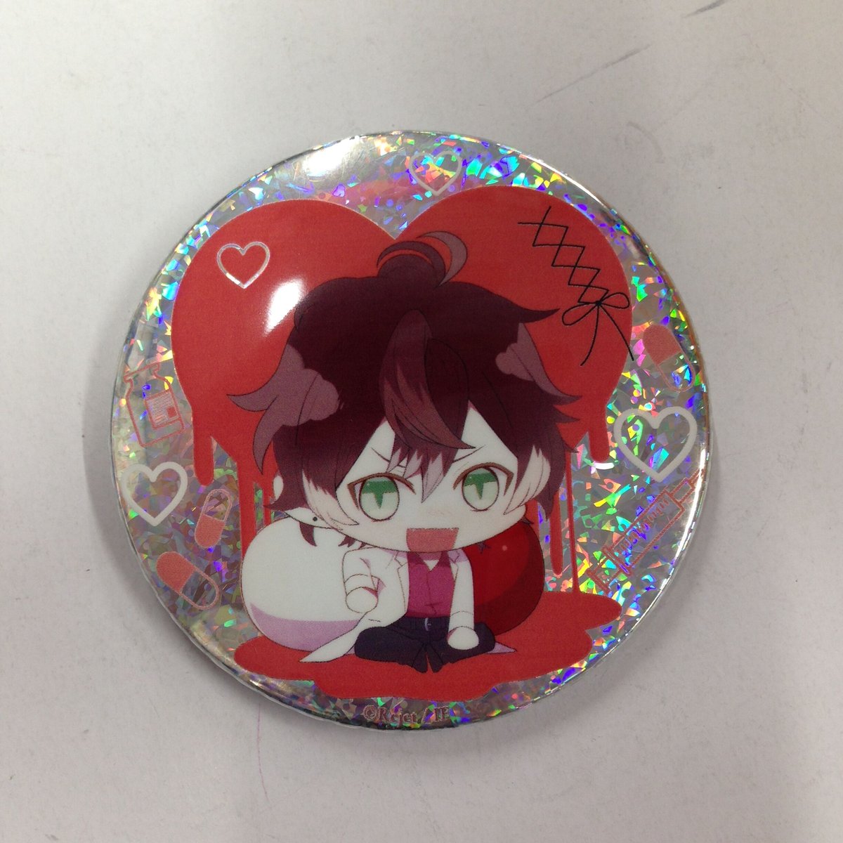 DIABOLIK LOVERS ディアラバ 逆巻アヤト ホロ 缶バッジ agf DIABOLIK LOVERS 逆巻アヤト 缶バッジ ホロ | K-BOOKS 池袋 2次元グ