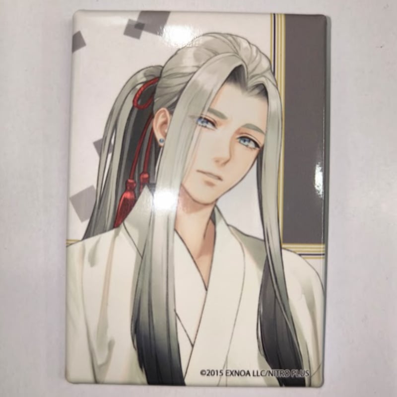 刀剣乱舞 スクエア缶バッジ 姫鶴一文字 【公式通販】
