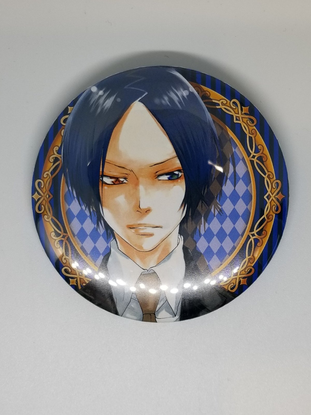 家庭教師ヒットマンREBORN! 六道 骸 コレクション缶バッジ～WJ50周年展