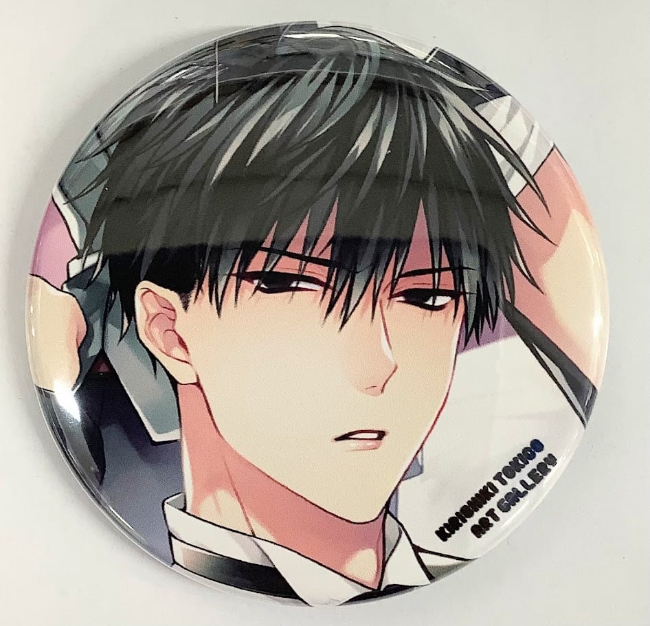 桐式トキコ『花の芥』 個展 缶バッジ 椿木 【BLグッズ】 | K-BOOKS