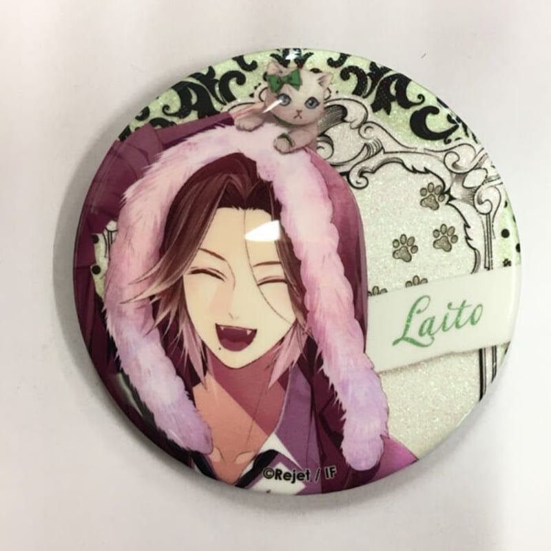 ディアラバ ライト ホロ缶バッジ DIABOLIK LOVERS ディアラヴァ 限定