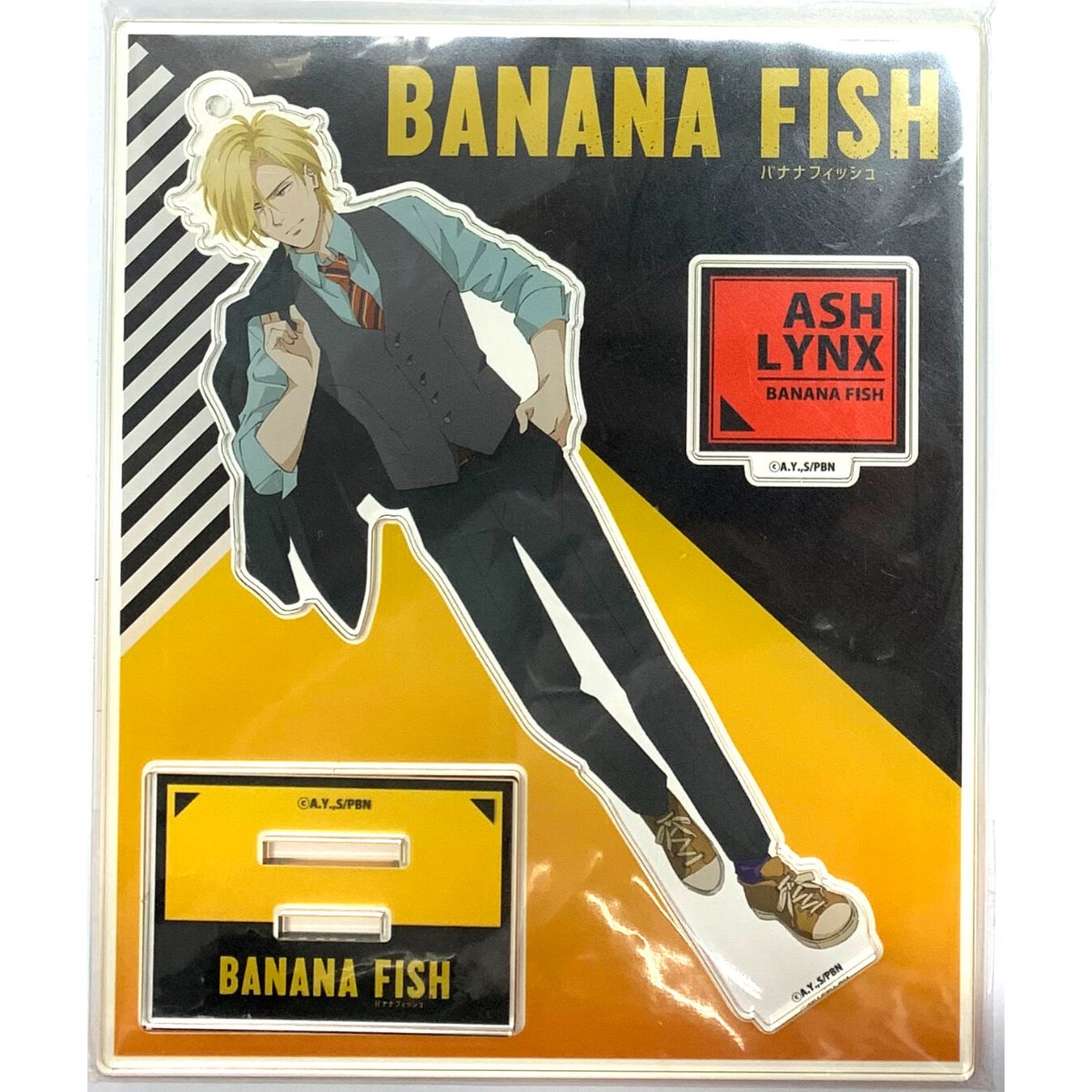 BANANAFISH バナナフィッシュ アクリルスタンド アッシュ 全種類 BANANA FISH - meagratiaコラボ 描き下ろしイラスト アッシュ