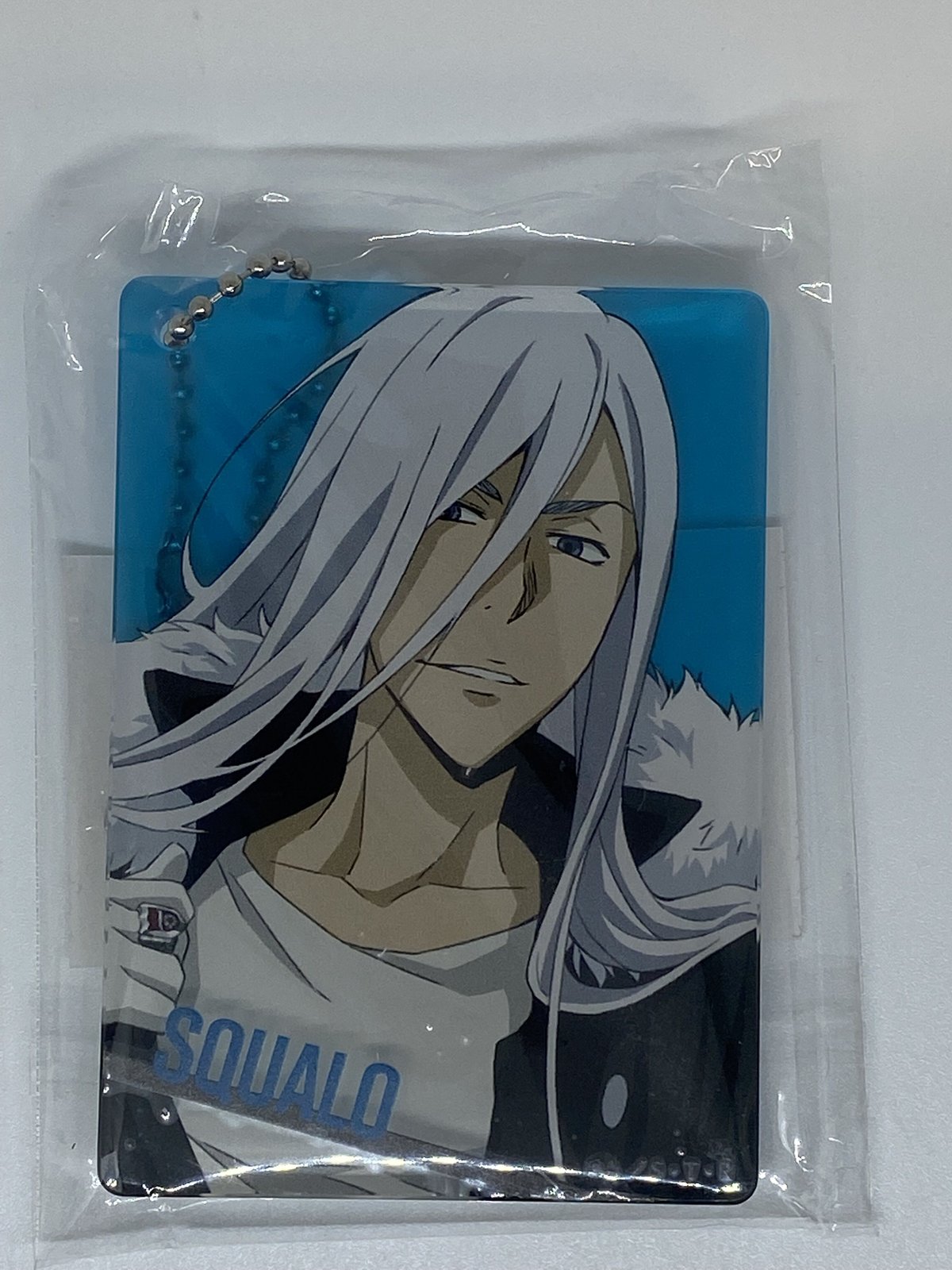 家庭教師ヒットマンREBORN スクアーロ　ブロッコチェーン ひこくじ C賞5点 ひこくじ 家庭教師ヒットマンREBORN! ブロックチェーン