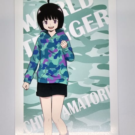 ワールドトリガー ワートリ 雨取千佳 缶バッジ アクリルスタンド ポストカード ワートリ 雨取千佳 千佳 ワールドトリガー ポストカード