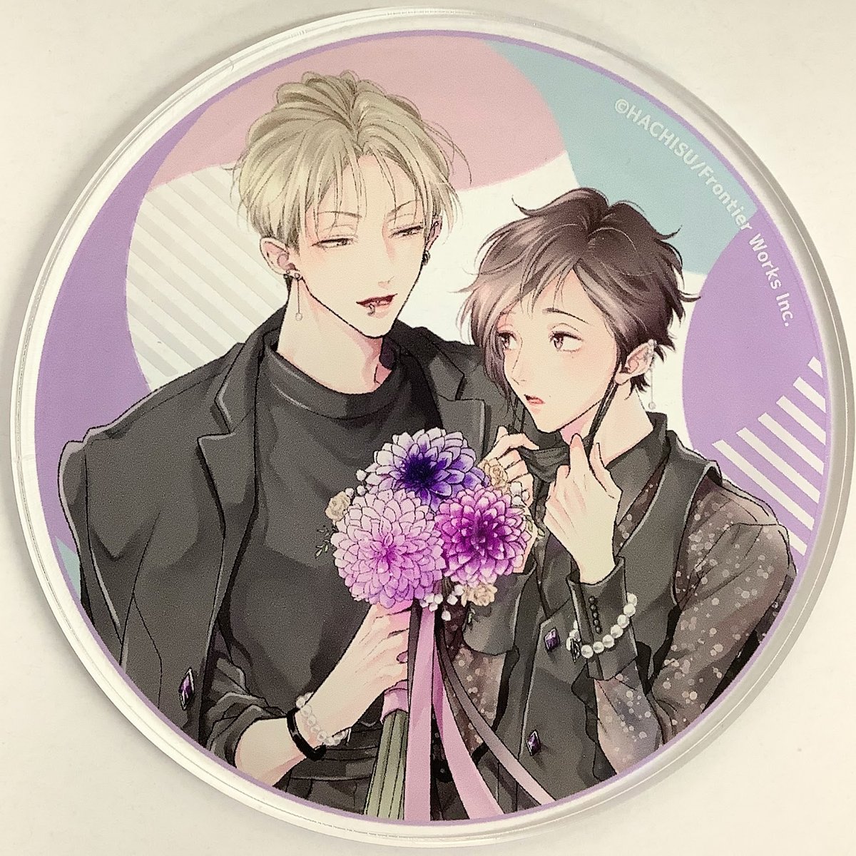 甘くて熱くて息もできない　グラッテ　アクリルコースター　蜂巣 fit=scale-down,w=1200