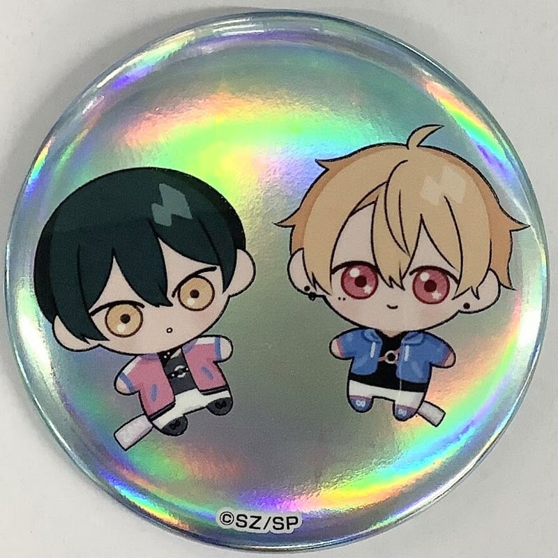 ざらめ鮫『幕が下りたら僕らは番』POP UP SHOP 缶バッジ【BLグッズ