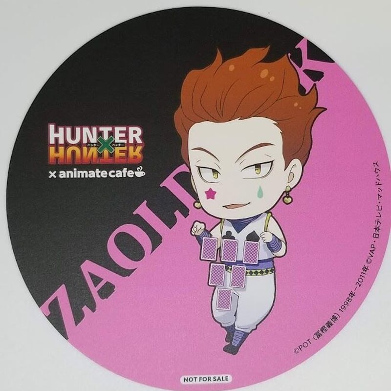 HUNTER×HUNTER アクリルスタンド 缶バッジ コースター ヒソカ Japan ゲーム・おもちゃ・グッズ HUNTER×HUNTER アクリルスタンド 缶