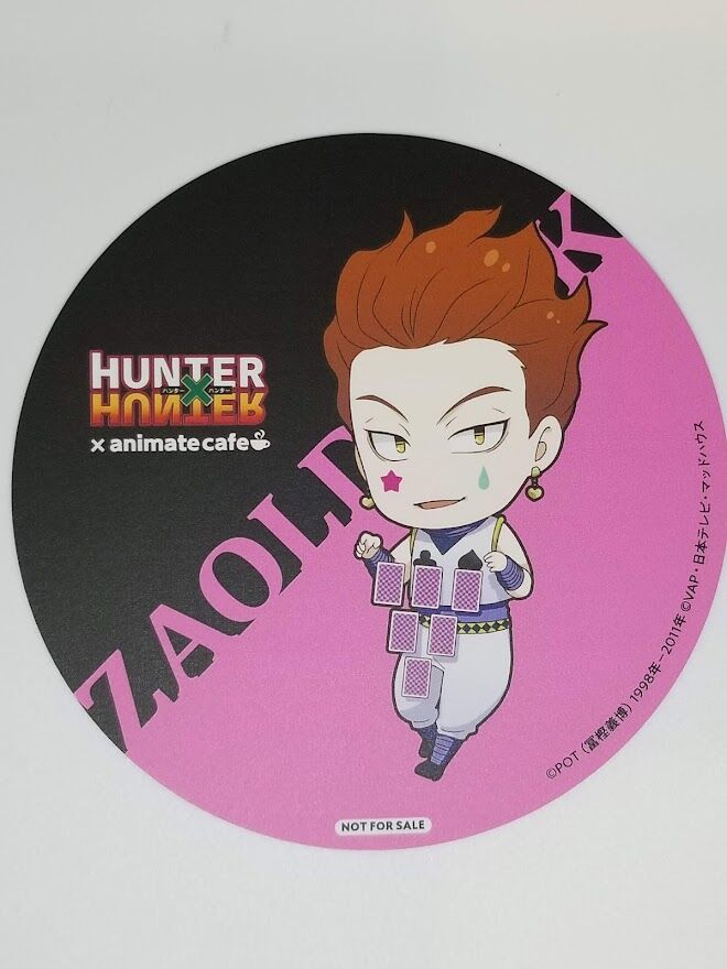 HUNTER×HUNTER ヒソカ 特典コースター | K-BOOKS 池袋 2次元グッズ通販