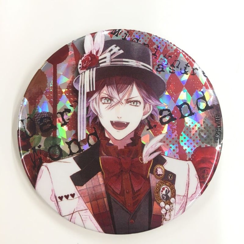 裏面サビ有】DIABOLIK LOVERS 逆巻アヤト ホロ缶バッジ | K-BOOKS 池