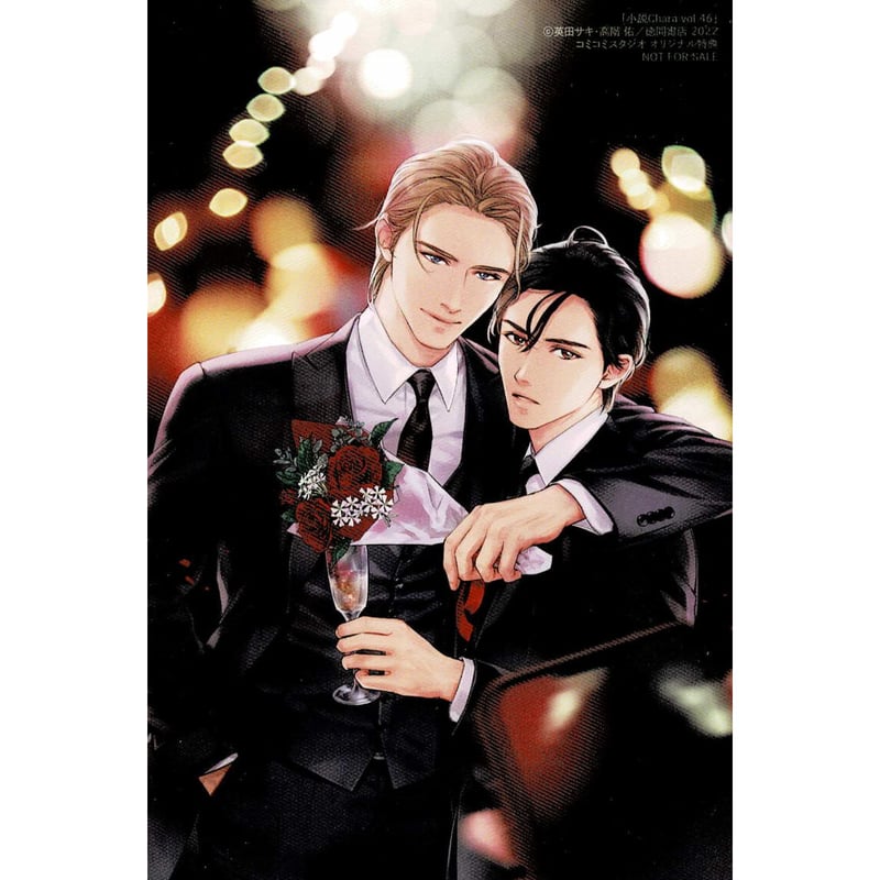 英田サキ先生　LOVE BIRD 同人誌　クリアファイル　イラストカード 英田サキ先生 LOVE BIRD 同人誌 クリアファイル イラストカード 英田