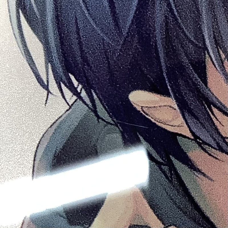 滝端 『ネオン街の蜘蛛と蝶 』 「petit gateau展2023」 アクリル