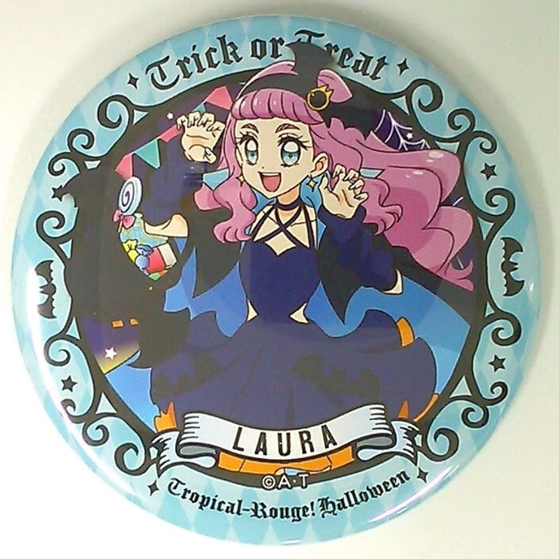 トロピカル〜ジュ!プリキュア ローラ　キュアラメール　缶バッジ　まとめ売り トロピカル〜ジュ!プリキュア ローラ キュアラメール 缶バッジ