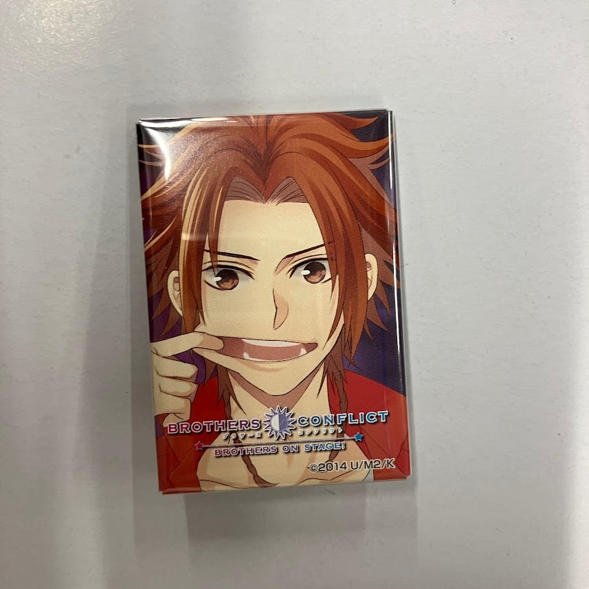 BROTHERS CONFLICT ブラコン 缶バッジ 朝日奈侑介 イタミ有】BROTHERS CONFLICT 朝日奈侑介 缶バッジ | K-BOOKS