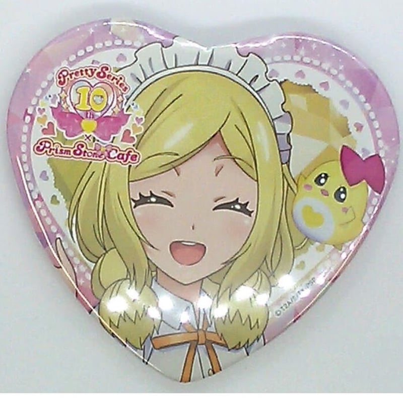 レインボーライブ 10周年展 小鳥遊おとは 缶バッジ Suzuno Ito & Takanashi Otoha - Badge - Pretty Rhythm