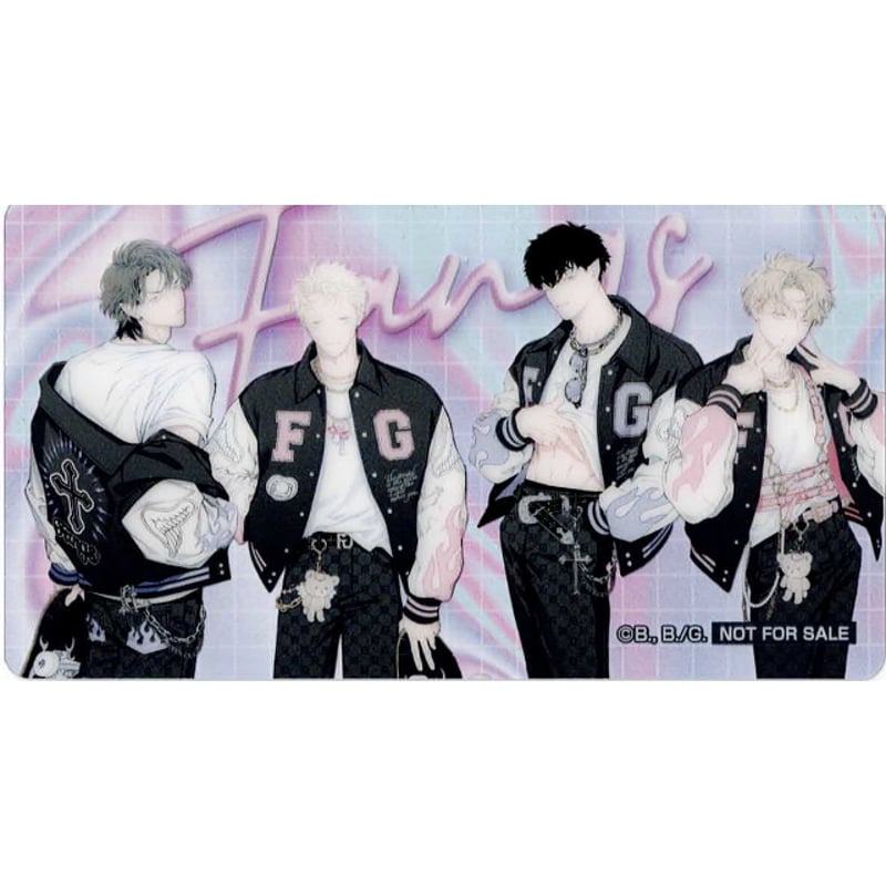 ビリー・バリバリー 『FANGS』 POP UP SHOP クリアカード 【BLグッズ 