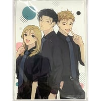 うり 『小林先輩は女の子でシたい』　コミコミスタジオポイント交換　A5 アクリルボード【BLグッズ】
